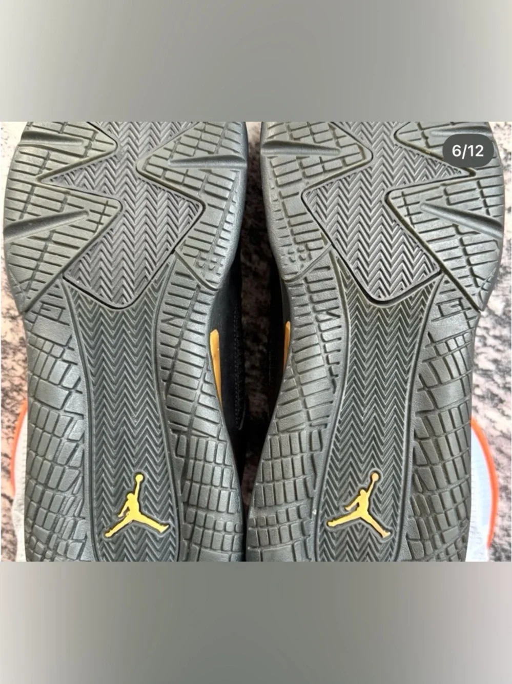 Jordan Mars 270 Black Gold, Size 14 Men’s.